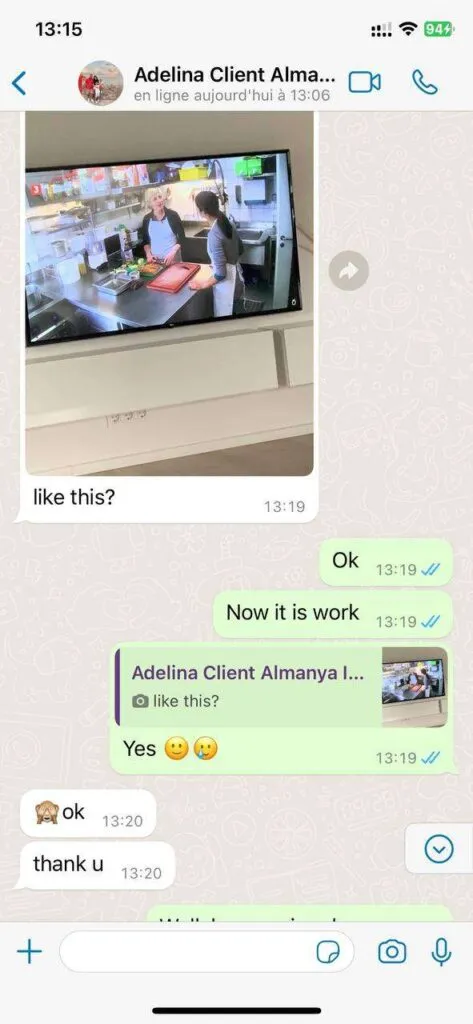WhatsApp fast setup help screenshot 4 for Newdytv IPTV